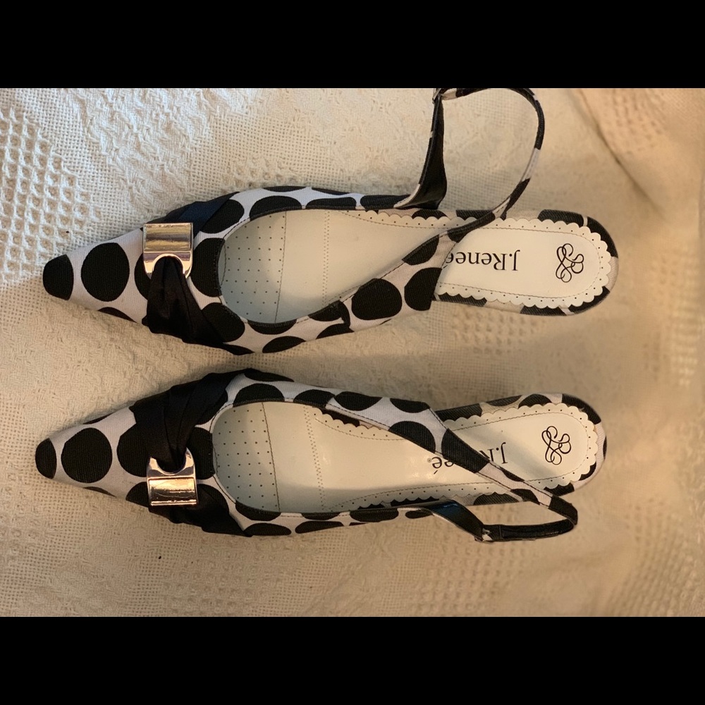 J Renee Sling back heels
